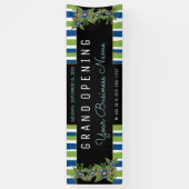 Banderoles Affaires florales d'ouverture officielle de (Vertical)