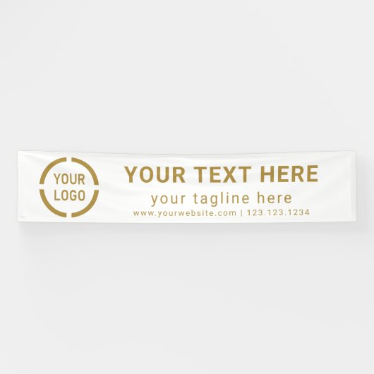 Banderoles Affichage des événements du logo de la société per (Horizontal)