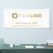 Banderoles Affichage des événements du logo de la société per (Salon professionnel)