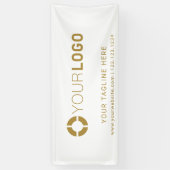 Banderoles Affichage des événements du logo de la société per (Vertical)