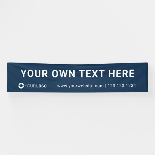 Banderoles Affichage des événements du logo de la société per (Horizontal)