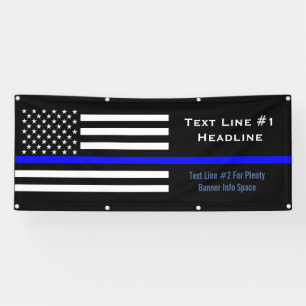 Banderoles Affichage pratique personnalisé de drapeau mince