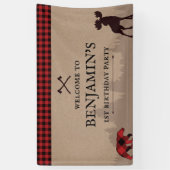 Banderoles Affiche de bienvenue d'anniversaire de la sériole  (Vertical)