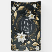 Banderoles Affiche de bienvenue de Fête des mariées de couron (Vertical)