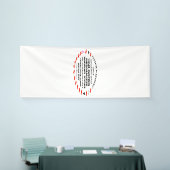 Banderoles Affiche de bienvenue de mariage personnalisée 10'  (Salon professionnel)