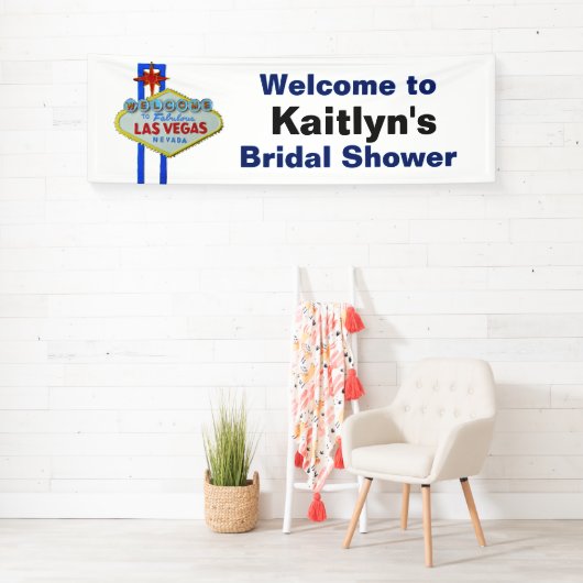 Banderoles Affiche de bienvenue Fête des mariées (En situation)