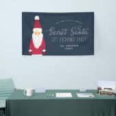 Banderoles Affiche de bienvenue secrète de la fête des fêtes  (Salon professionnel)