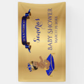 Banderoles Afro-Américain Prince Royal Blue Gold (Vertical)