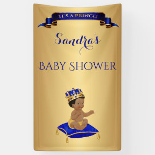 Banderoles Afro-Américain Prince Royal Blue Gold