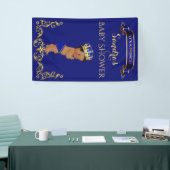 Banderoles Afro-Américain Prince Royal Blue Gold (Salon professionnel)