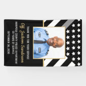 Banderoles Agent correctionnel Application de la loi Retraite (Horizontal)