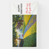 Banderoles Agritourisme d'été en plein soleil Anniversaire (Vertical)