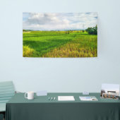 Banderoles Agriturisole de riz vert Vinyle (Salon professionnel)