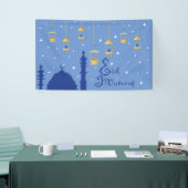 Banderoles Aïd Moubarak (Salon professionnel)