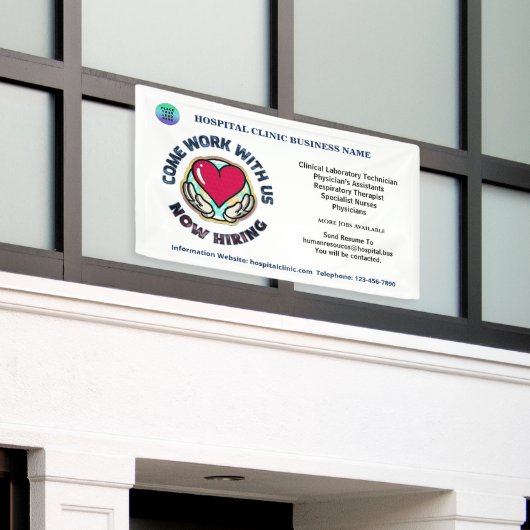 Banderoles Aide Location Recherchée Entreprise Personnaliser (Bâtiment extérieur)