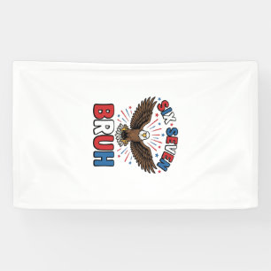 Banderoles Aigle Patriotique Six Sept Bruh Design Vectoriel_1