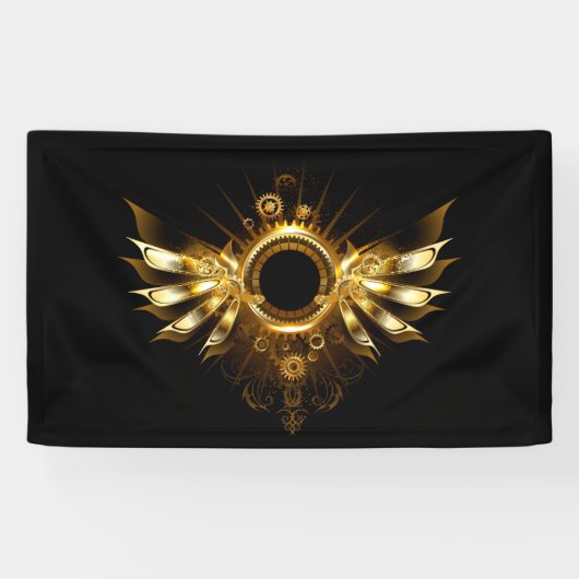 Banderoles Ailes de Steampunk (Horizontal)