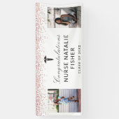 Banderoles Ajouter 2 Script de Photo Félicitations Diplômé(e) (Vertical)