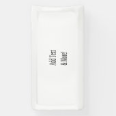 Banderoles Ajouter du texte et plus ! Customisez votre propre (Verticale)