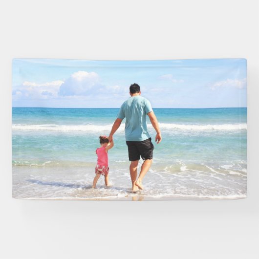 Banderoles Ajouter votre propre photo et/ou texte (Horizontal)