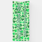 Banderoles Ajouter votre texte Irlande Irish Party St Patrick (Vertical)