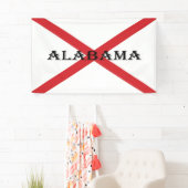 Banderoles Alabama et drapeau (En situation)