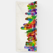 Banderoles Albuquerque New Mexico Skyline (Vertical)