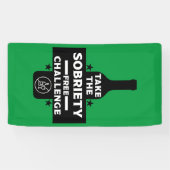 Banderoles Alcool Gratuit Et Sobre (Horizontal)