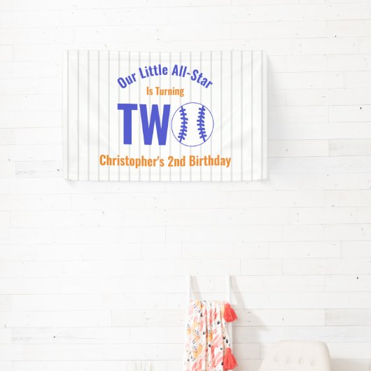 Banderoles All-Star Baseball 2e anniversaire (Insitu)