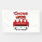 Banderoles Aller Gnome Pour Les Fêtes Noël (Horizontal)