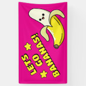 Banderoles Allons Bananes ! (Vertical)