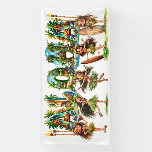 BANDEROLES ALOHA (Verticale)