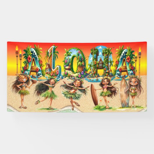 BANDEROLES ALOHA (Horizontal)