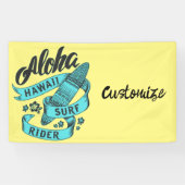 Banderoles Aloha Hawaii Surf Rider Thunder_Cove (Horizontal)