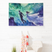 Banderoles Amateurs de vol - Peinture aquarelle (Insitu)