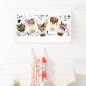 Banderoles  Amazing Boba tea (En situation)
