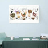 Banderoles  Amazing Boba tea (Salon professionnel)