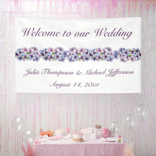 Banderoles Ambiance romantique et poétique Pastel Lilac