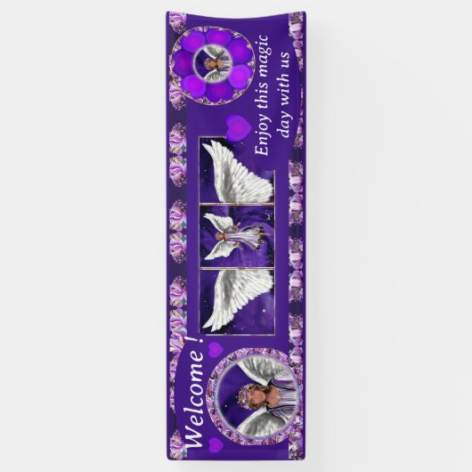 Banderoles âme violette (Vertical)