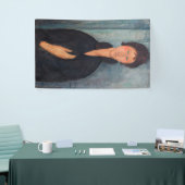 Banderoles Amedeo Modigliani - Femme aux yeux bleus (Salon professionnel)