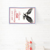 Banderoles America 250 Anniversary Bald Eagle (Insitu)