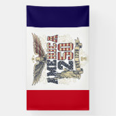 Banderoles America 250 Anniversary Design (Verticale)