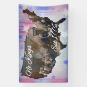 Banderoles America No Kings Est 1776 (Verticale)