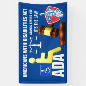 BANDEROLES AMÉRICAINS HANDICAPÉS (Vertical)