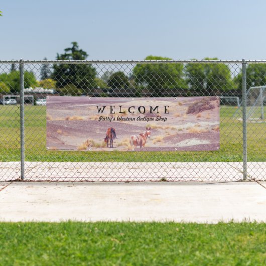 Banderoles American Desert Horses P8670 (En situation)
