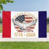 Banderoles American Freedom 250th Anniversary (Dehors)