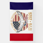 Banderoles American Freedom 250th Anniversary (Verticale)