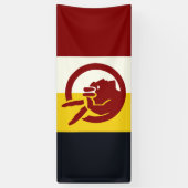 Banderoles American Indian Movement flag (Vertical)