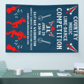 Banderoles American Line Dancing Festival Et Fête (Salon professionnel)