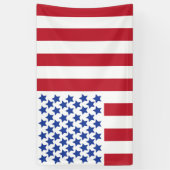 Banderoles American Peace Flag État américain (Vertical)